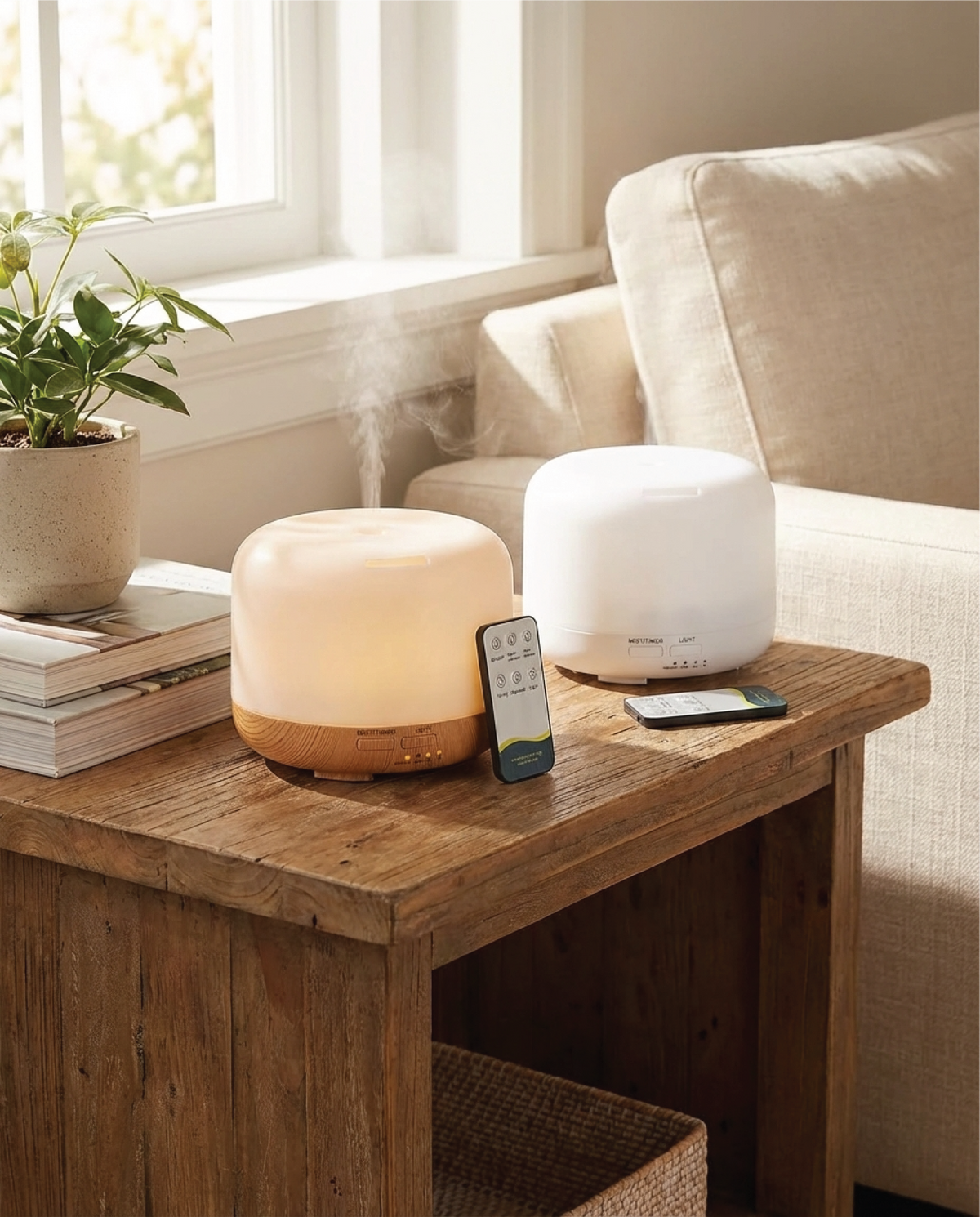 Humidificador 300ml + Aroma Gratis