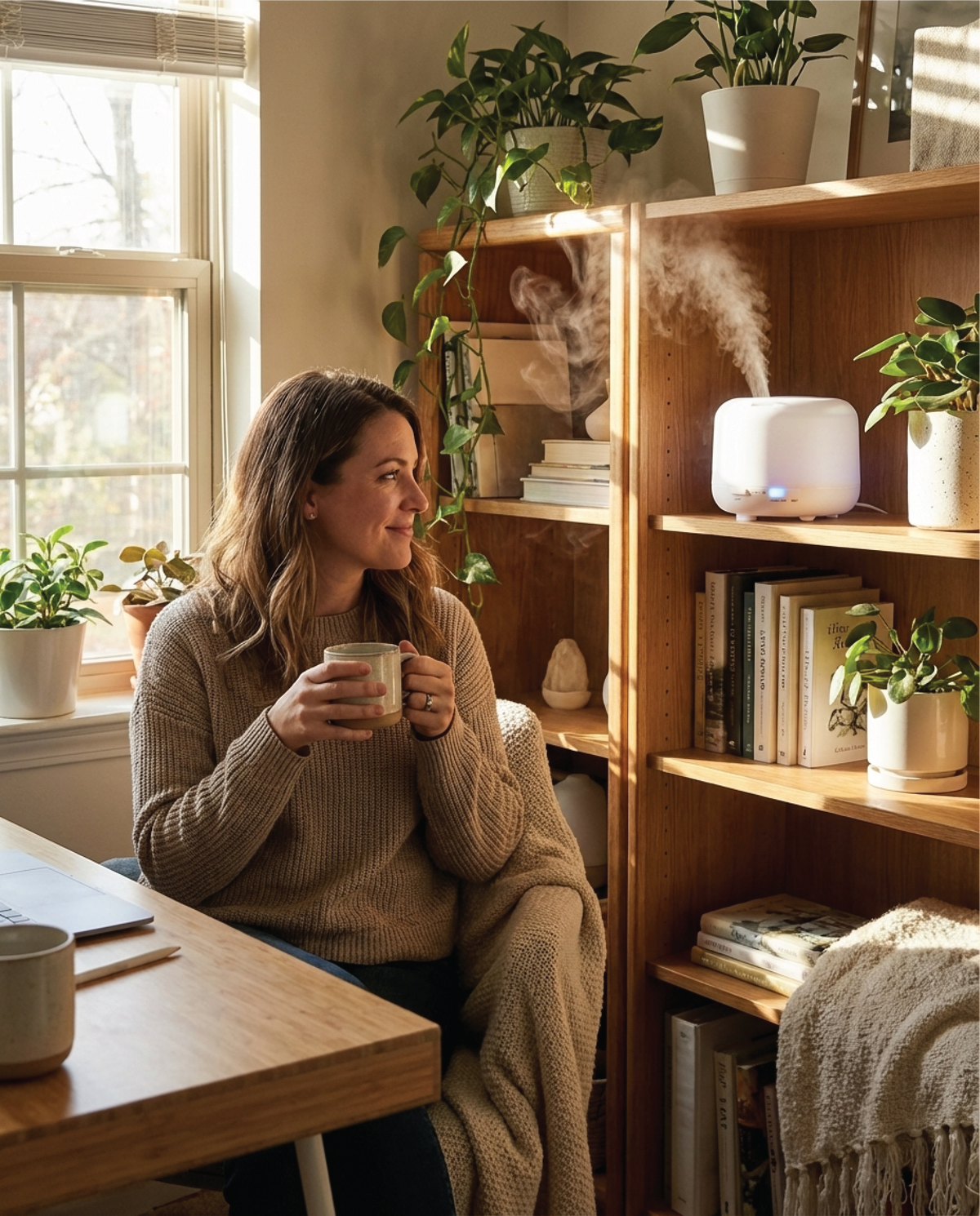 Humidificador 500ml + Aroma Gratis
