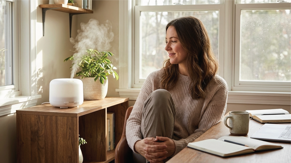 Humidificador 500ml + Aroma Gratis