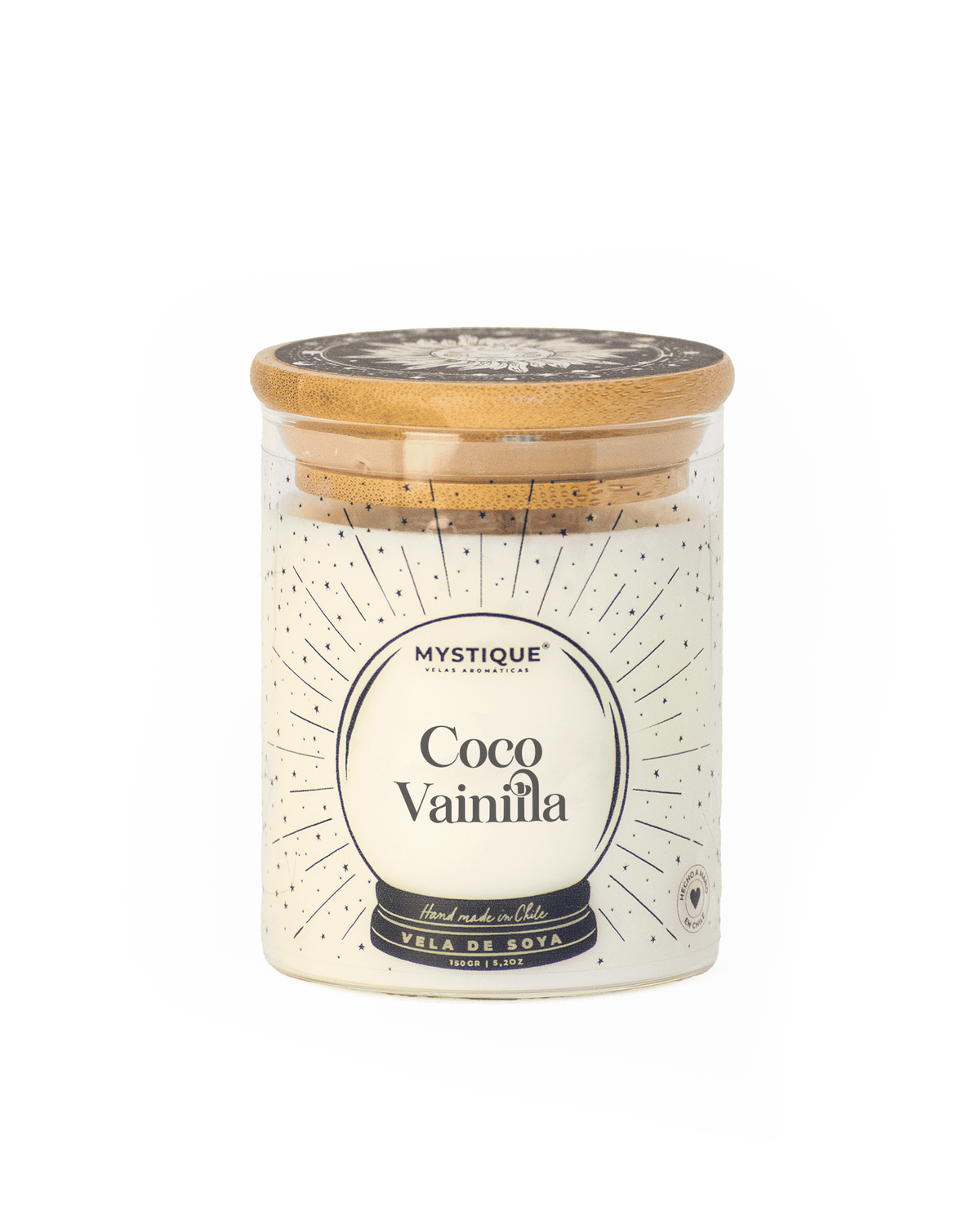 Coco Vainilla | 150gr Vela Aromática