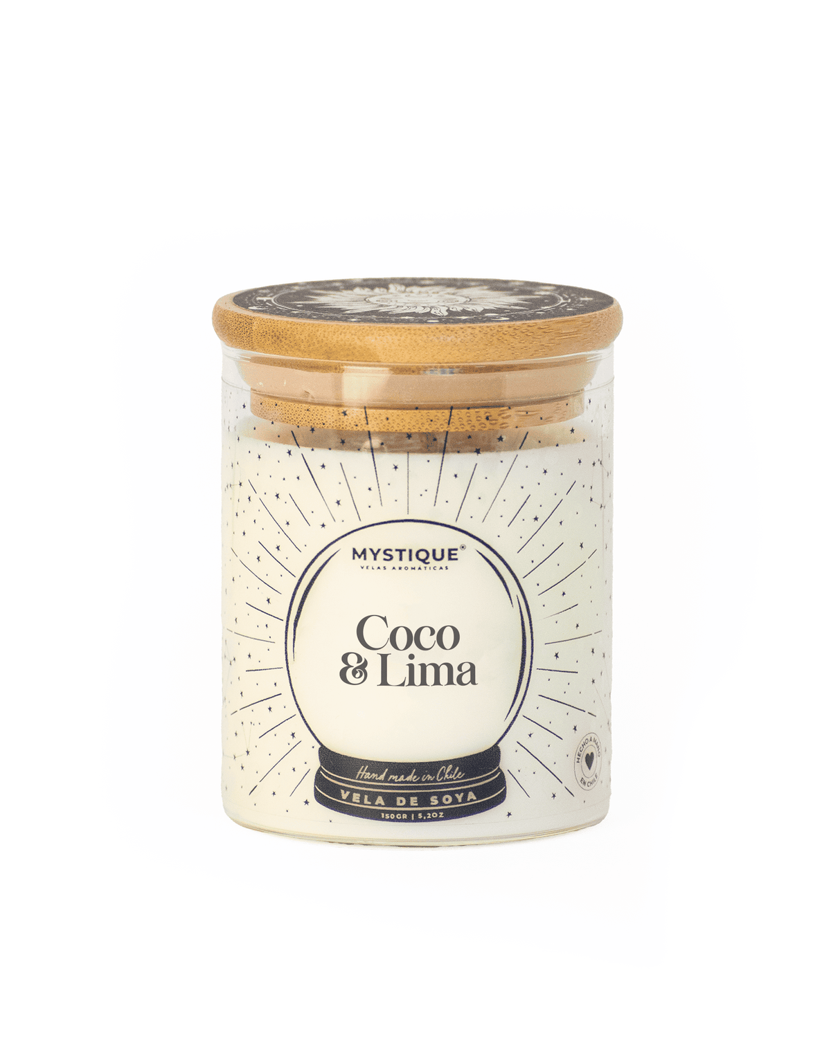 Coco y Lima | 150gr Vela Aromática