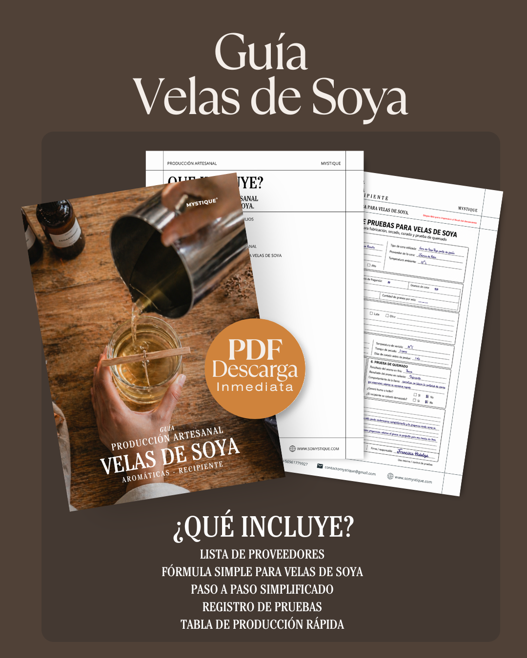 Guía-  Producción Artesanal Velas de Soya
