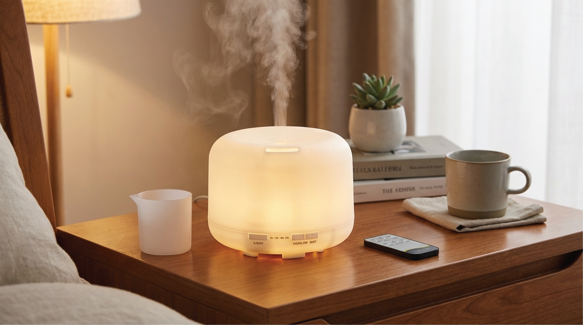 Humidificador 500ml + Aroma Gratis