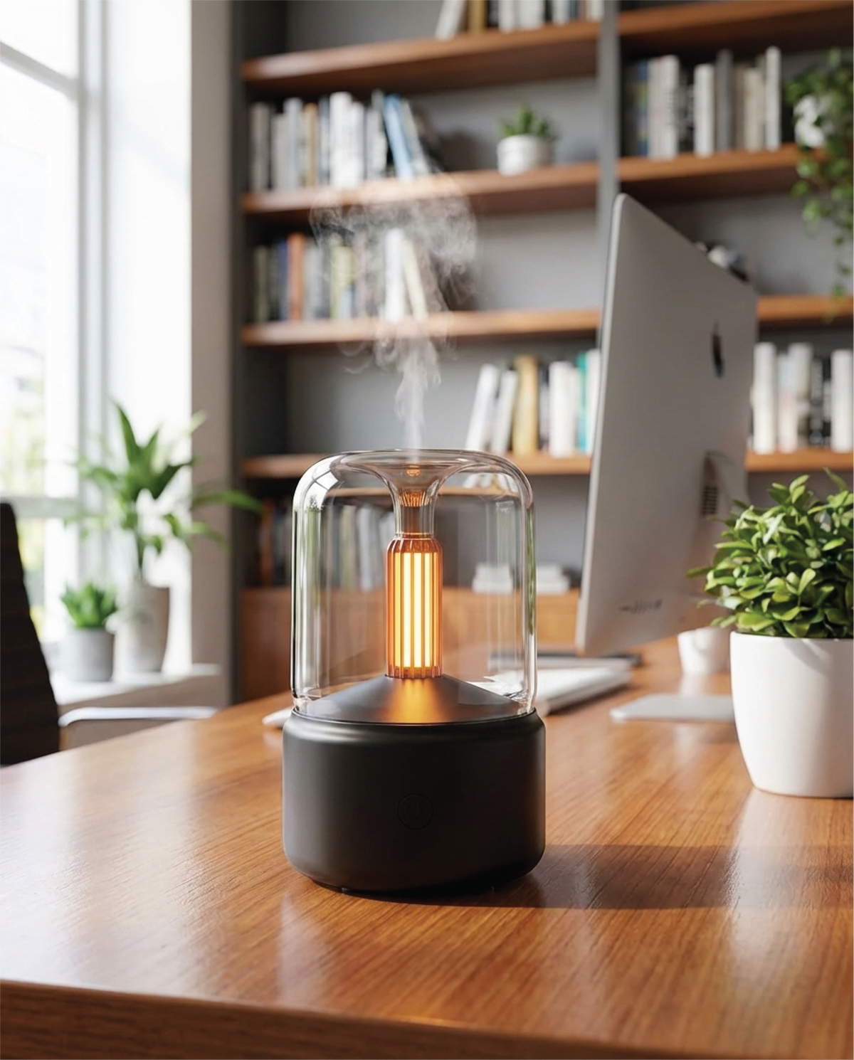 Humidificador Candle Light + Aroma Gratis